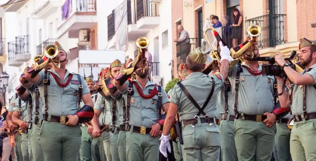 La participación de La Legión en la España moderna